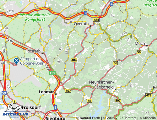 MICHELIN Emersbach map - ViaMichelin