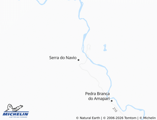 Carte MICHELIN Serra do Navio - ViaMichelin