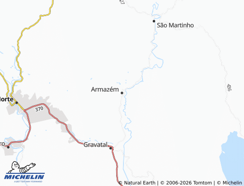 Mapa MICHELIN Armazém - ViaMichelin