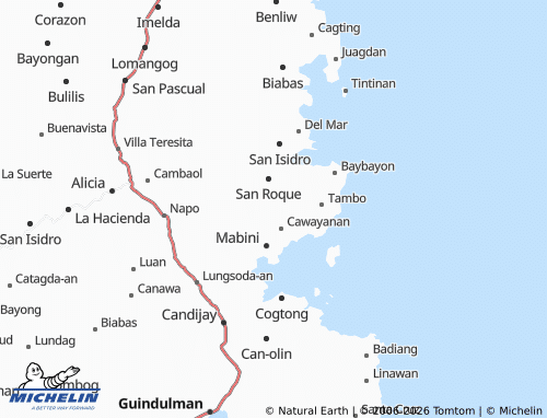 MICHELIN Aguipo map - ViaMichelin