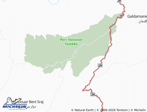 Mappa MICHELIN Bab Boudeer - ViaMichelin