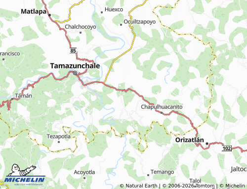 Mappa MICHELIN Encino Solo - ViaMichelin