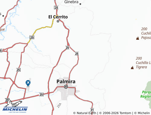 MICHELIN Amaime map - ViaMichelin