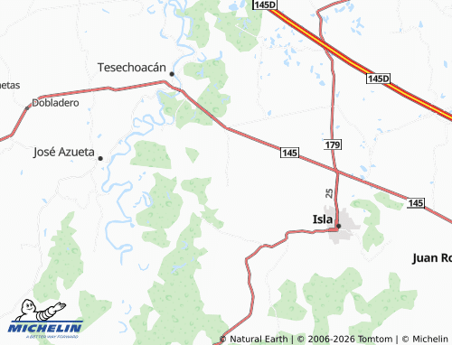 MICHELIN Mazoco map - ViaMichelin