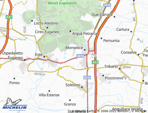 MICHELIN Marendole map - ViaMichelin
