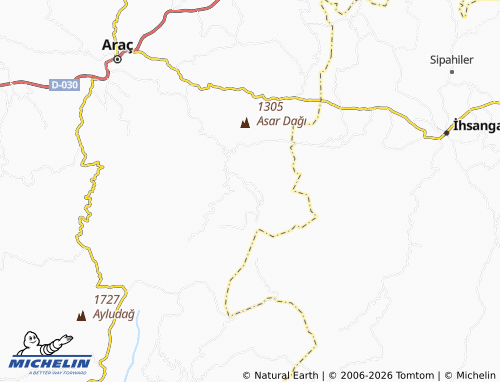 Mappa MICHELIN Bektüre - ViaMichelin