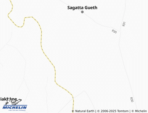 Carte MICHELIN Baiti Tiokéné - ViaMichelin