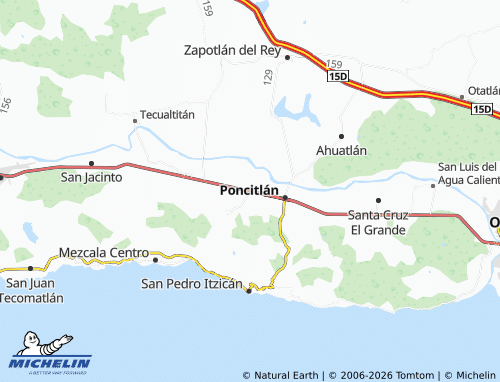 Mapa MICHELIN Colonia Héroes de Chapultepec, El Romere - ViaMichelin
