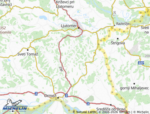 Kaart MICHELIN Jeruzalem - ViaMichelin