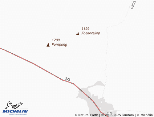 MICHELIN Kibitwe map - ViaMichelin