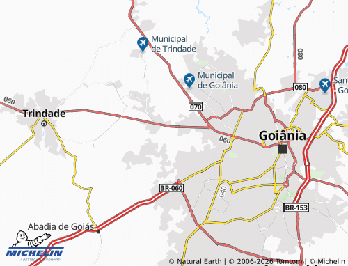 Mapa MICHELIN Chácaras Maringá - ViaMichelin