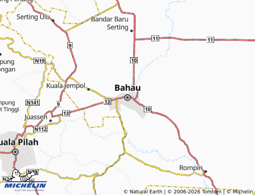 Mappa MICHELIN Bahau - ViaMichelin