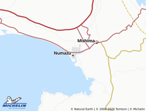 MICHELIN Numazu map - ViaMichelin