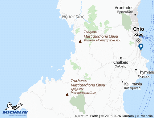 MICHELIN Lithio map - ViaMichelin