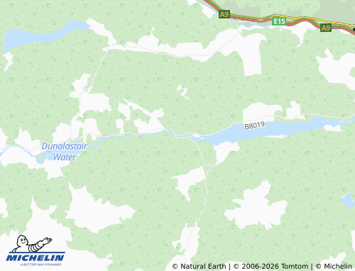 Mappa MICHELIN Tummel Bridge - ViaMichelin