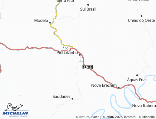 Mapa MICHELIN Santo Antônio - ViaMichelin