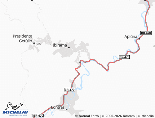 Mapa MICHELIN Areado - ViaMichelin