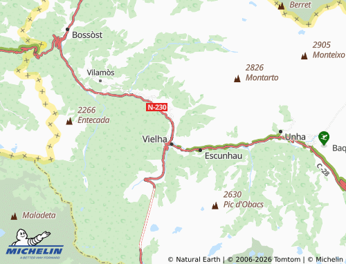Carte MICHELIN Mijaran - ViaMichelin