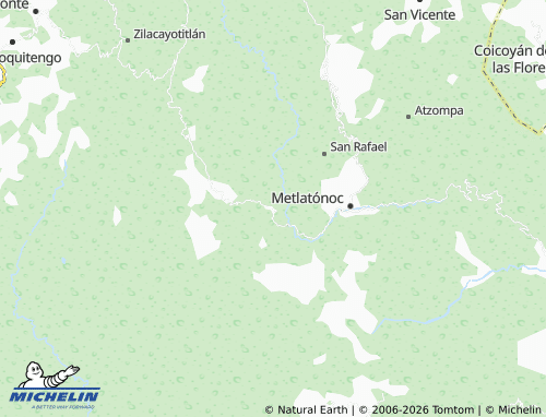 Mappa MICHELIN Cochoapa el Grande - ViaMichelin