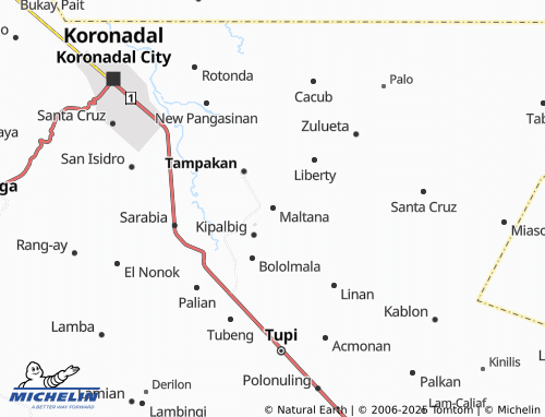 MICHELIN Maltana map - ViaMichelin