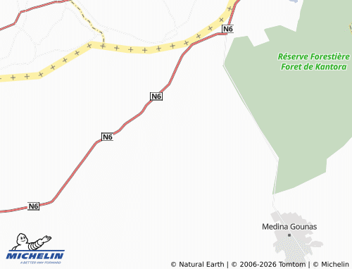 Mappa MICHELIN Sintian Sora - ViaMichelin
