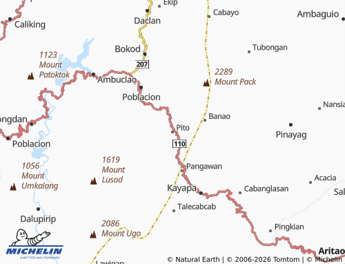 Mappa MICHELIN Pito - ViaMichelin