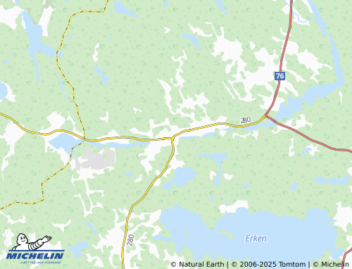 MICHELIN Edsbro map - ViaMichelin