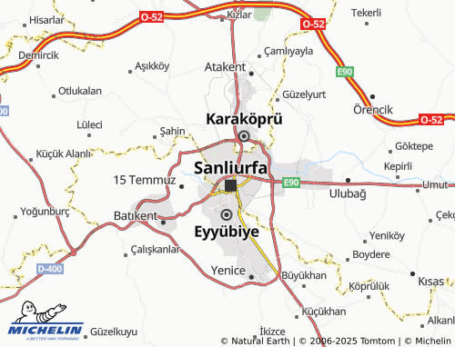 MICHELIN İpekyol map - ViaMichelin