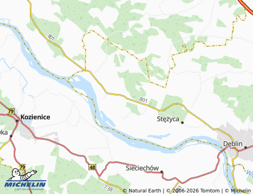 Carte MICHELIN Długowola - ViaMichelin