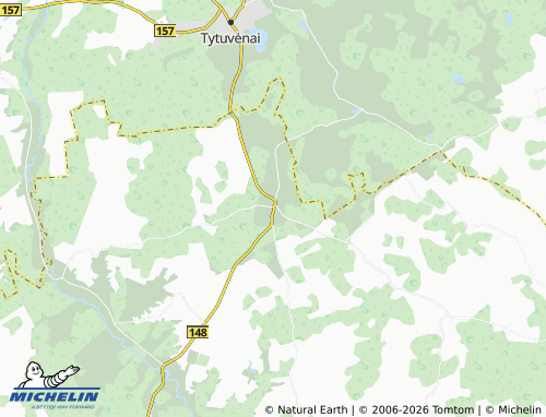 Mappa MICHELIN Šiluva - ViaMichelin