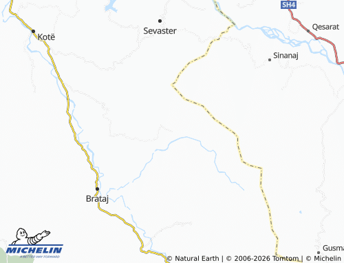 Carte MICHELIN Bashaj - ViaMichelin