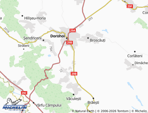 MICHELIN Dealu Mare map - ViaMichelin