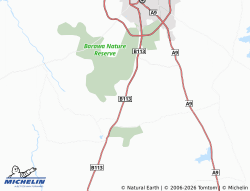 Mappa MICHELIN Dabiba - ViaMichelin