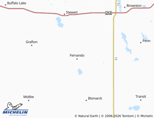 Mapa MICHELIN Fernando - ViaMichelin