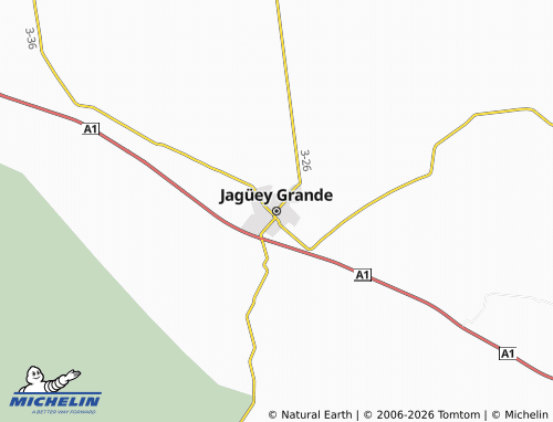 MICHELIN Jagüey Grande map - ViaMichelin