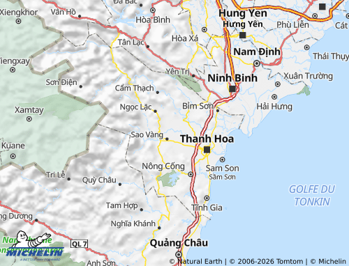 Kaart MICHELIN Thọ Xuân - ViaMichelin