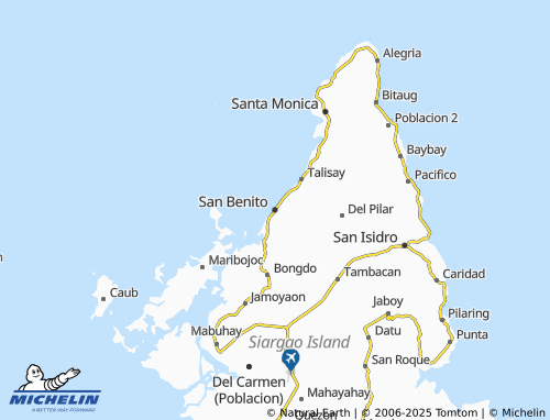 MICHELIN San Benito map - ViaMichelin