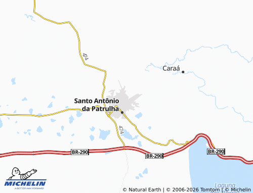 Mapa MICHELIN Imigrantes - ViaMichelin