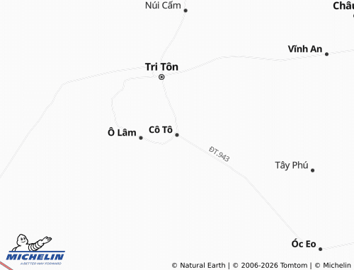 Mapa MICHELIN Cô Tô - ViaMichelin