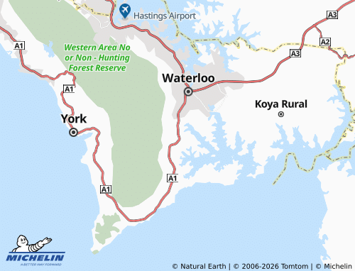 Mappa MICHELIN MacDonald - ViaMichelin