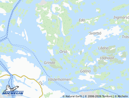 MICHELIN Staveström map - ViaMichelin