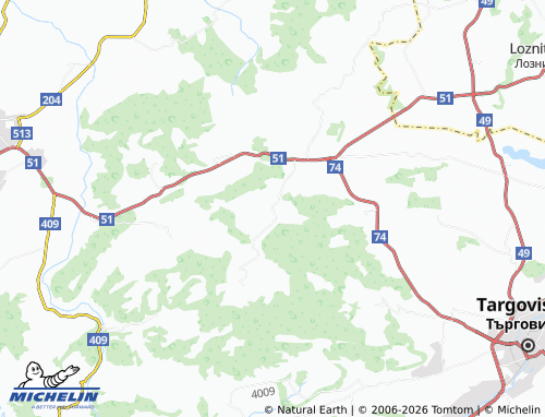 Mappa MICHELIN Rosina - ViaMichelin