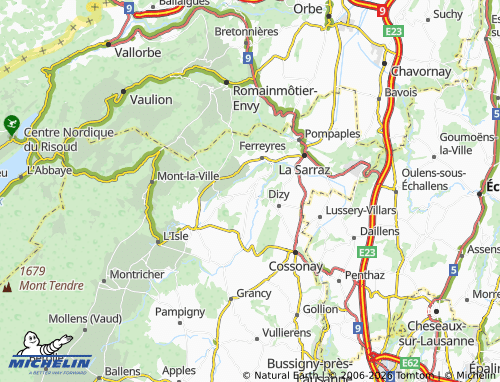 Carte MICHELIN Chevilly - ViaMichelin