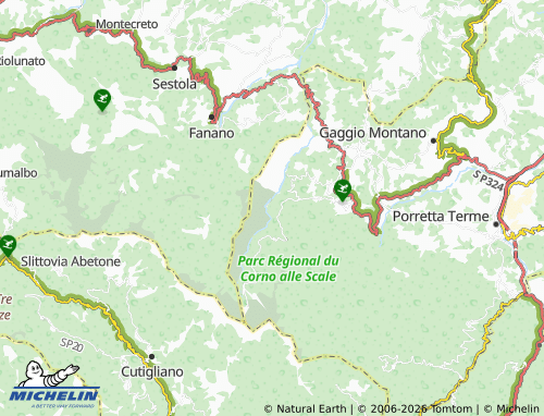 MICHELIN-Landkarte Poggiolforato - ViaMichelin