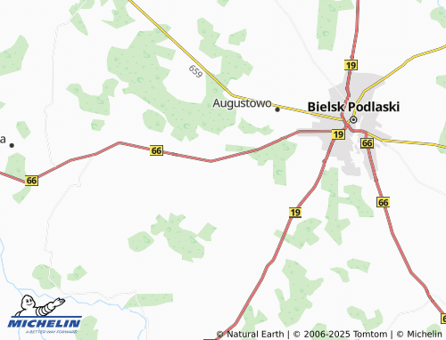 Carte MICHELIN Szastały - ViaMichelin
