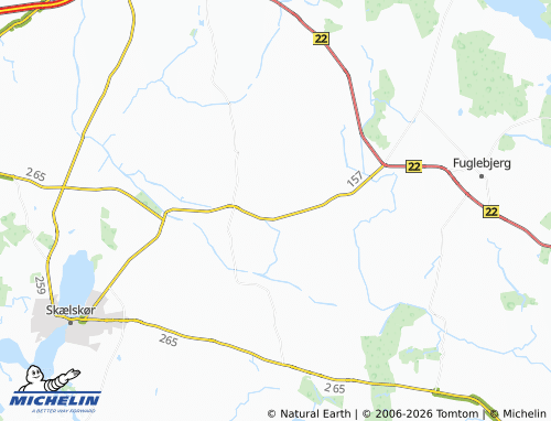 Mappa MICHELIN Dalmose - ViaMichelin