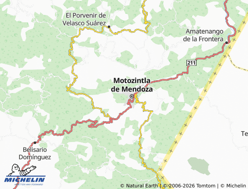 MICHELIN San Miguel map - ViaMichelin