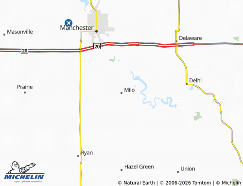 Mappa MICHELIN Milo - ViaMichelin