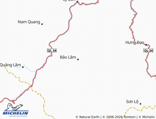 Mappa MICHELIN Mông Ân - ViaMichelin