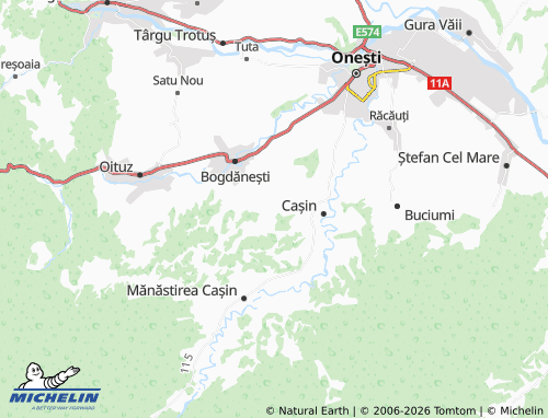 Mappa MICHELIN Curița - ViaMichelin